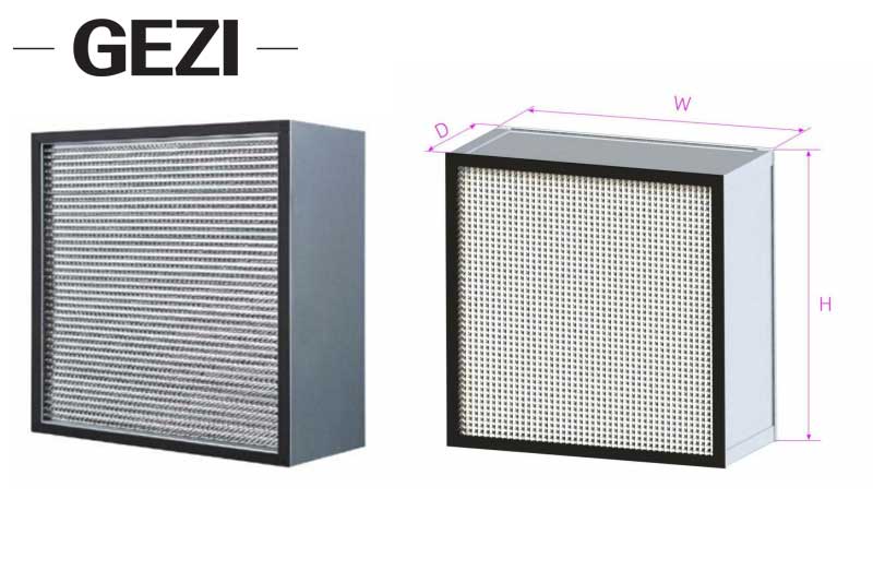 فوائد مرشح HEPA الفاصل معلومات المنتج التقنية المعلمة