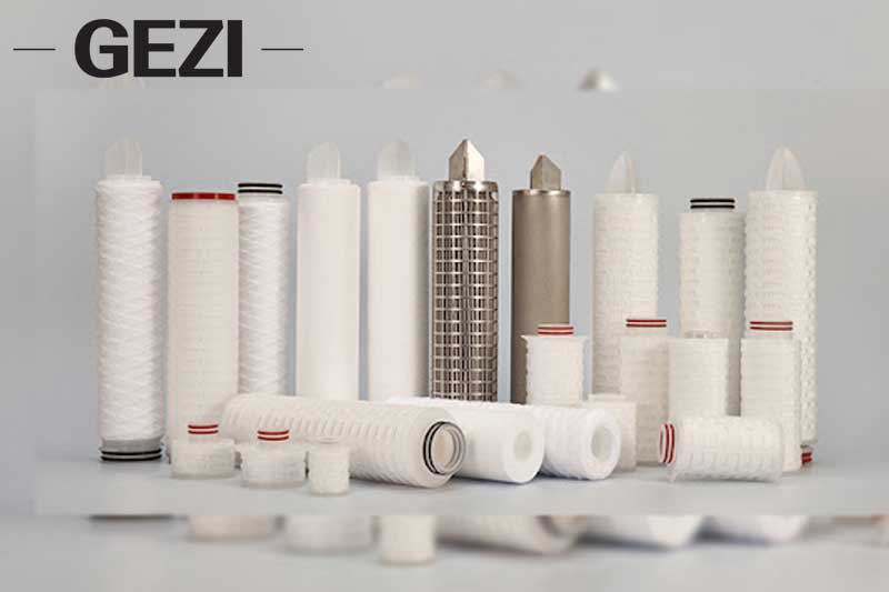 خراطيش تصفية مطوي المستخدمة على نطاق واسع